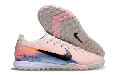 Nike Air Zoom Mercurial Vapor 16 Elite TF Artificial Turf Soccer Shoes - Pink/Black/Gold