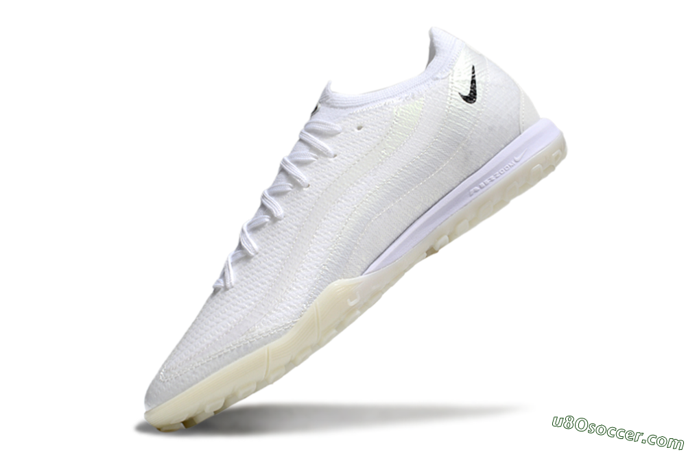 Nike Air Zoom Mercurial Vapor 16 Elite TF Artificial Turf Soccer Shoes - White/Beige/Black 4