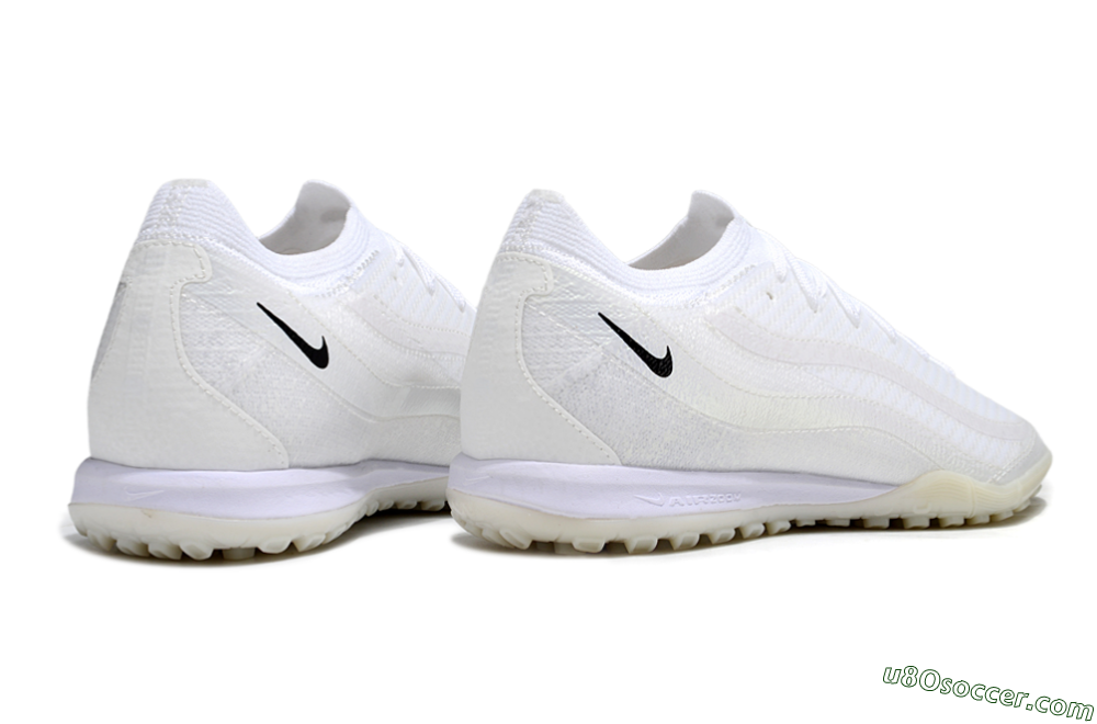 Nike Air Zoom Mercurial Vapor 16 Elite TF Artificial Turf Soccer Shoes - White/Beige/Black 5