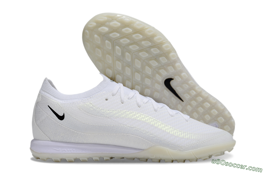 Nike Air Zoom Mercurial Vapor 16 Elite TF Artificial Turf Soccer Shoes - White/Beige/Black 1