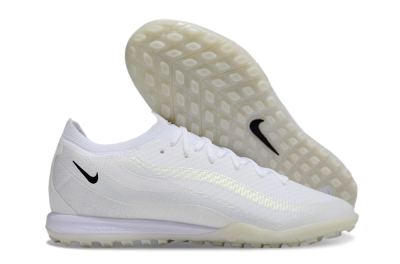 Nike Air Zoom Mercurial Vapor 16 Elite TF Artificial Turf Soccer Shoes - White/Beige/Black