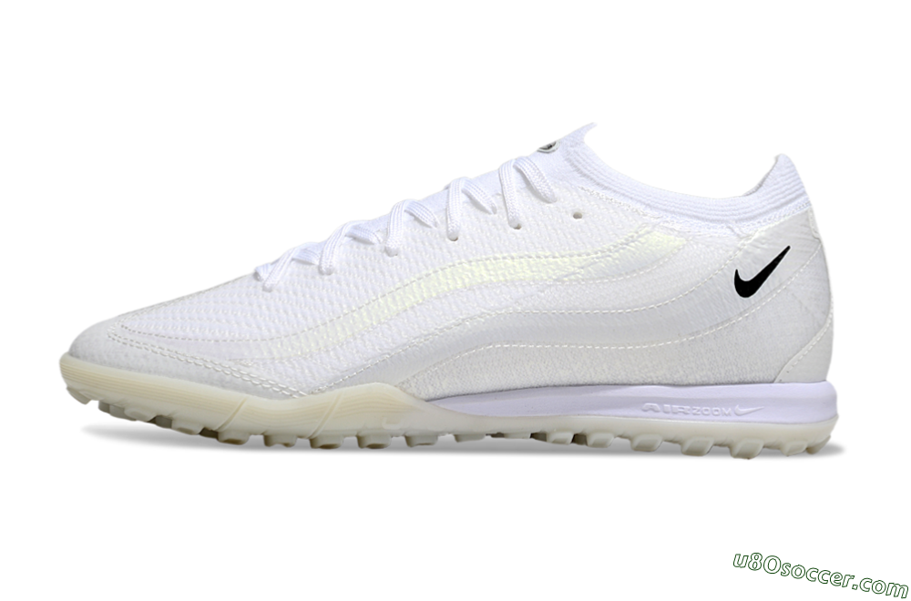 Nike Air Zoom Mercurial Vapor 16 Elite TF Artificial Turf Soccer Shoes - White/Beige/Black 2
