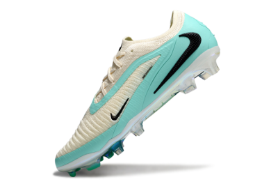 Nike Phantom 6 Elite Low FG Firm Ground Soccer Cleats - Beige/Jade/Black