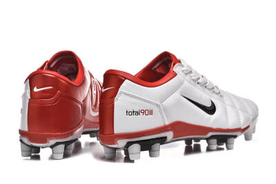 Nike Total 90 III FG Firm Ground Soccer Cleats - White/Black/Red