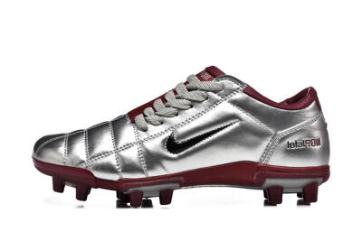 Nike Total 90 III FG Firm Ground Soccer Cleats - Silver/Black/Red