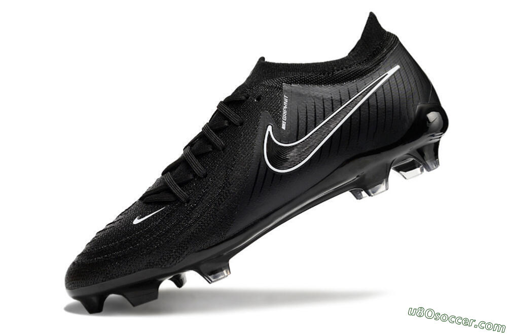 Nike Phantom GX 2 Elite FG Firm Ground Soccer Cleats - Black/White/Blue 5