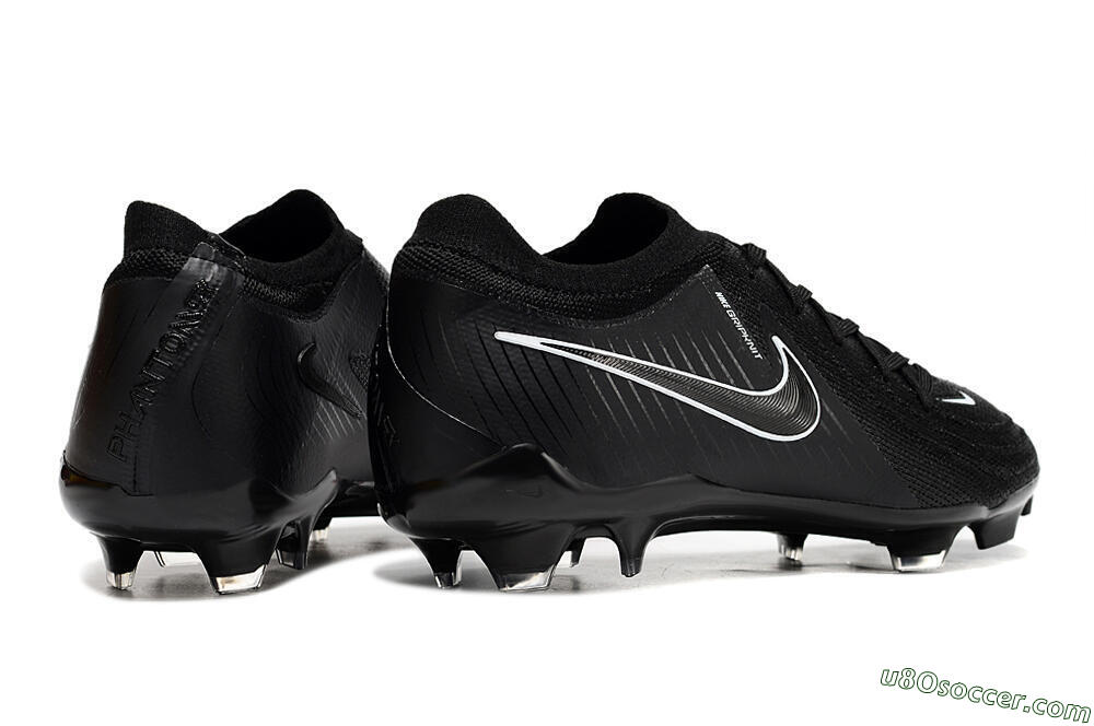 Nike Phantom GX 2 Elite FG Firm Ground Soccer Cleats - Black/White/Blue 6