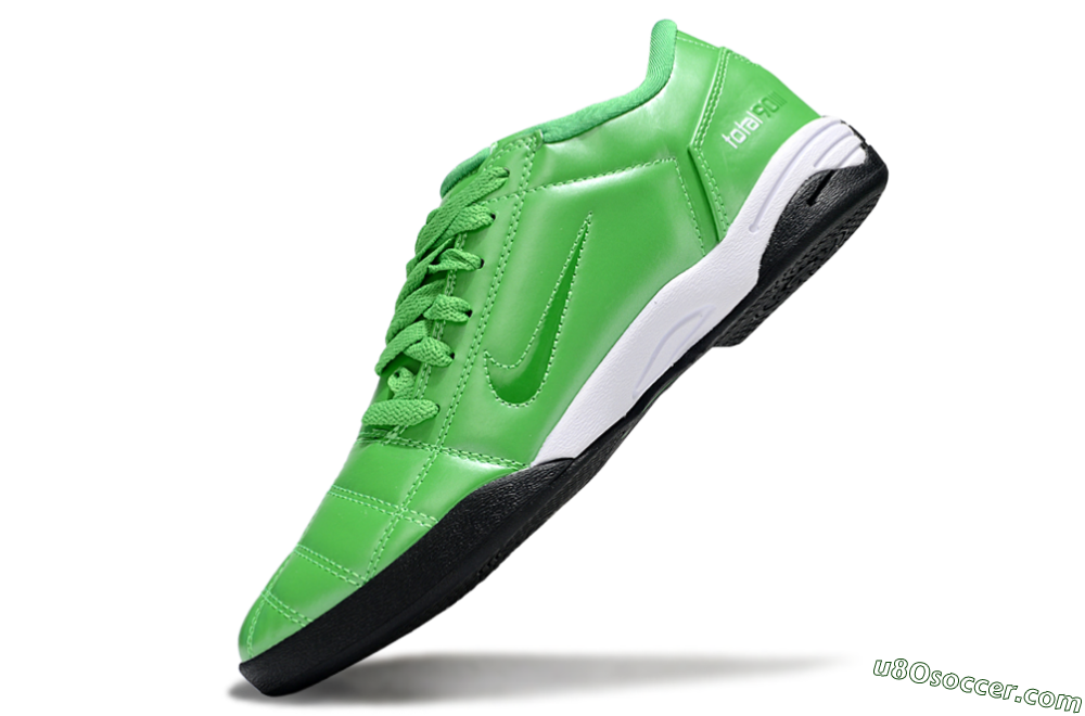 Nike Total 90 III IC Indoor & Futsal Soccer Shoes - Green/White/Black 5