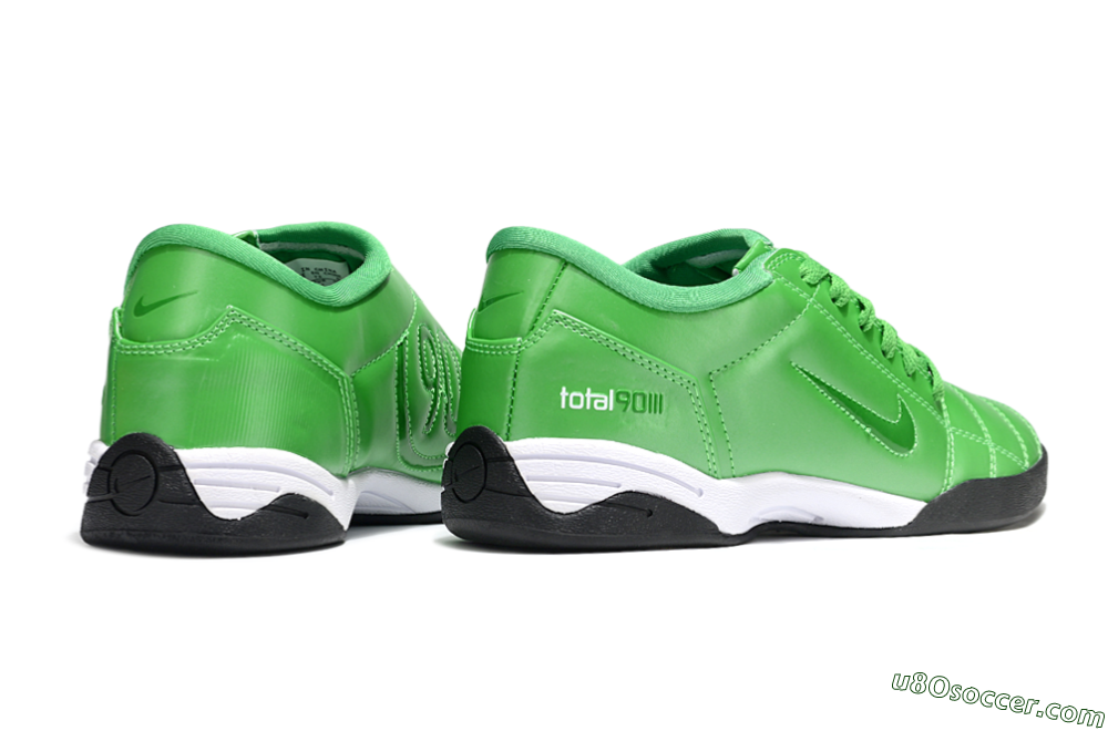Nike Total 90 III IC Indoor & Futsal Soccer Shoes - Green/White/Black 6