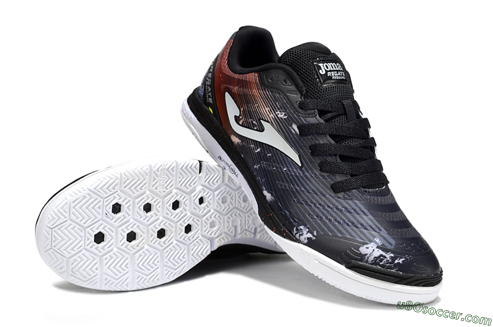 Joma Top Flex IC Indoor & Futsal Soccer Shoes - Blue/White/Red 3