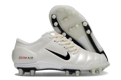 Nike Air Zoom Total 90 III FG Firm Ground Soccer Cleats - White/Black/Red