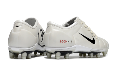 Nike Air Zoom Total 90 III FG Firm Ground Soccer Cleats - White/Black/Red