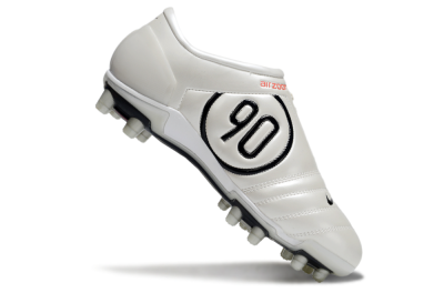 Nike Air Zoom Total 90 III FG Firm Ground Soccer Cleats - White/Black/Red
