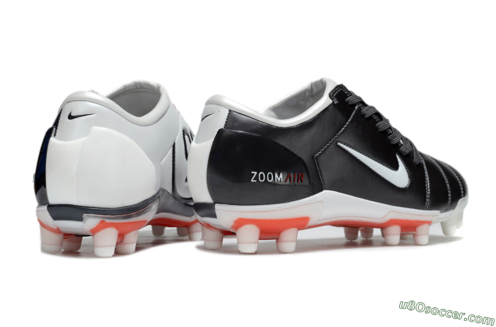 Nike Air Zoom Total 90 III FG Firm Ground Soccer Cleats - Black/White/Red 6