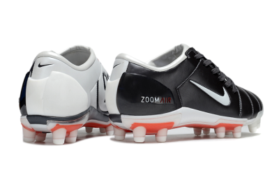 Nike Air Zoom Total 90 III FG Firm Ground Soccer Cleats - Black/White/Red