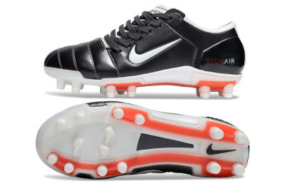 Nike Air Zoom Total 90 III FG Firm Ground Soccer Cleats - Black/White/Red