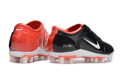 Nike Air Zoom Total 90 III FG Firm Ground Soccer Cleats - Black/White/Red