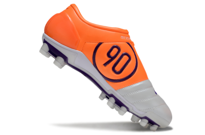 Nike Air Zoom Total 90 III FG Firm Ground Soccer Cleats - White/Purple/Red