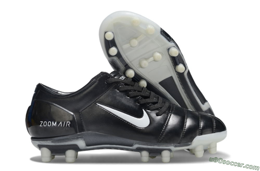 Nike Air Zoom Total 90 III FG Firm Ground Soccer Cleats - Black/White 1