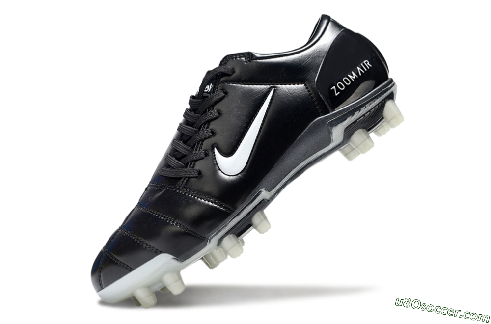Nike Air Zoom Total 90 III FG Firm Ground Soccer Cleats - Black/White 5