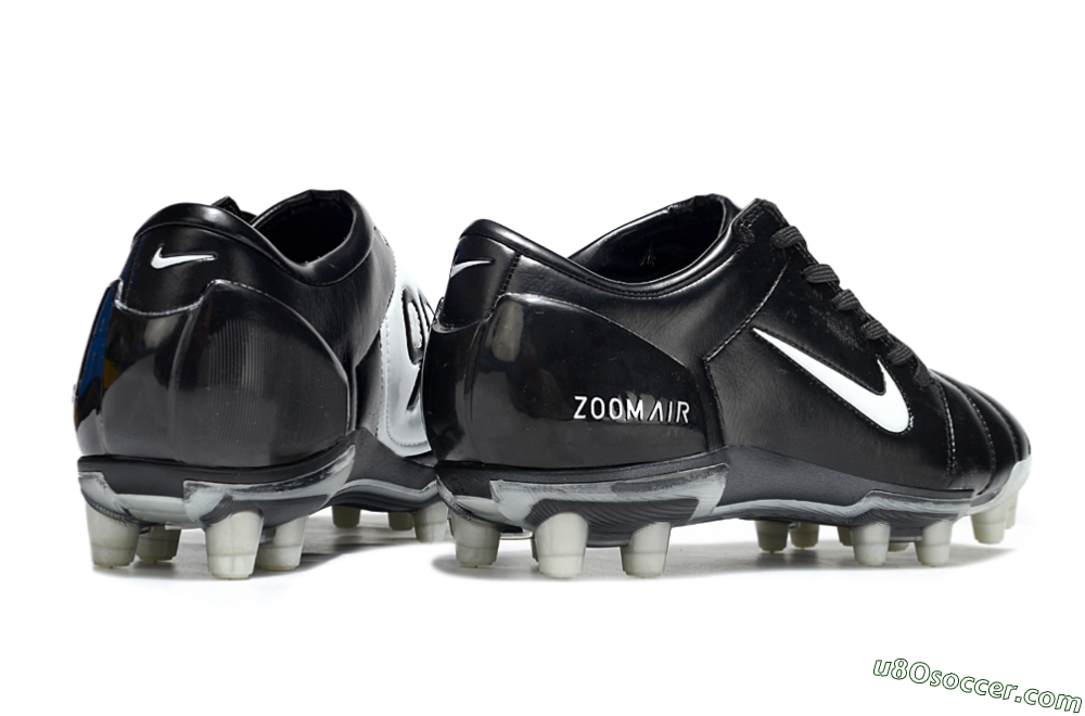 Nike Air Zoom Total 90 III FG Firm Ground Soccer Cleats - Black/White 6