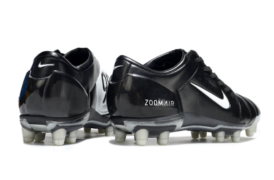 Nike Air Zoom Total 90 III FG Firm Ground Soccer Cleats - Black/White