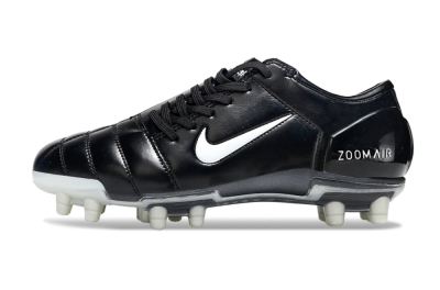 Nike Air Zoom Total 90 III FG Firm Ground Soccer Cleats - Black/White