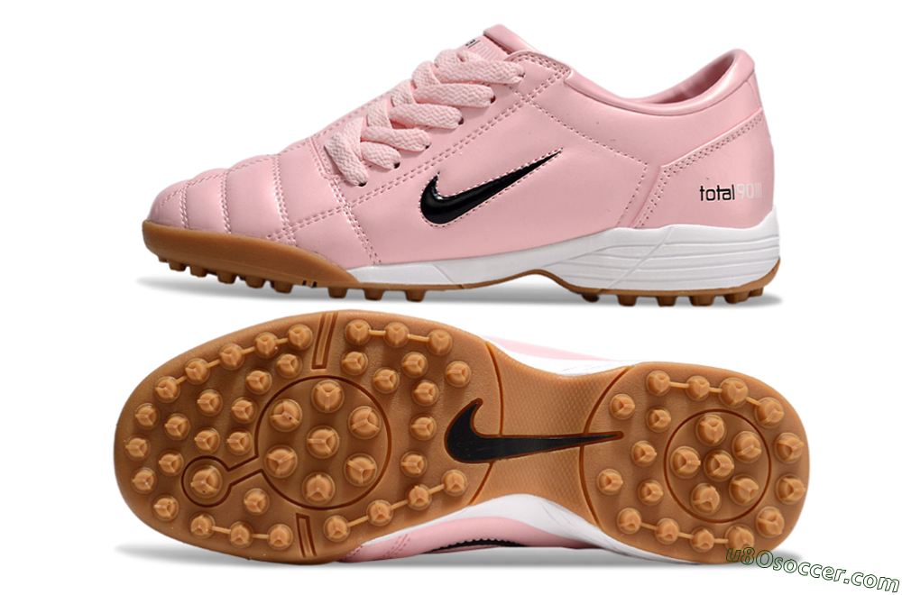 Nike Air Zoom Total 90 III TF Artificial Turf Soccer Shoes - Pink/Black/White 0