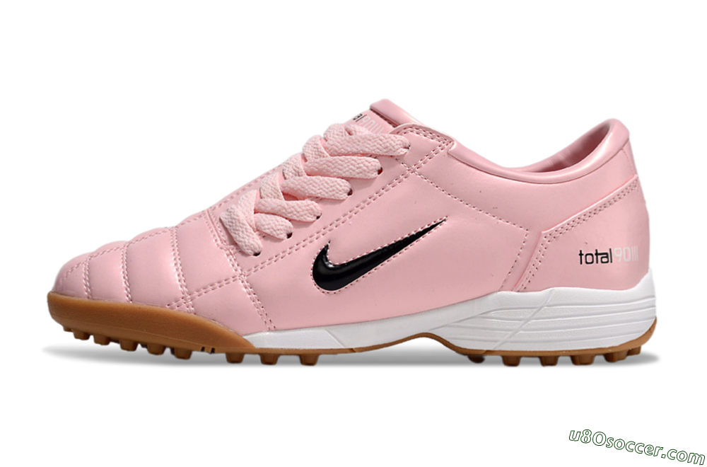 Nike Air Zoom Total 90 III TF Artificial Turf Soccer Shoes - Pink/Black/White 2