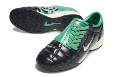 Nike Air Zoom Total 90 III TF Artificial Turf Soccer Shoes - Black/Silver/White