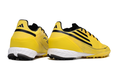 Adidas F50 Pro TF Artificial Turf Soccer Shoes - Yellow/Black/White