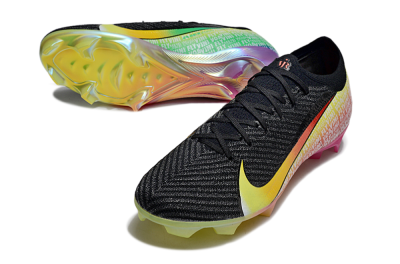Nike Air Zoom Mercurial Vapor 16 Elite FG Firm Ground Soccer Cleats - Black/Red/Yellow