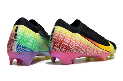 Nike Air Zoom Mercurial Vapor 16 Elite FG Firm Ground Soccer Cleats - Black/Red/Yellow