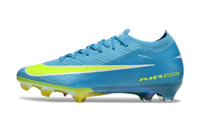 Nike Air Zoom Mercurial Vapor 16 Elite FG Firm Ground Soccer Cleats - Blue/Yellow/White