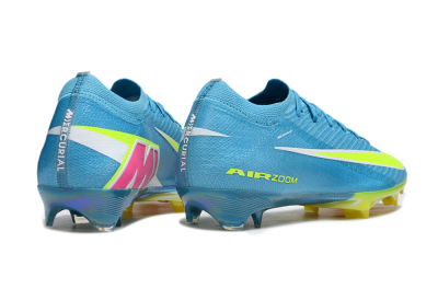 Nike Air Zoom Mercurial Vapor 16 Elite FG Firm Ground Soccer Cleats - Blue/Yellow/White