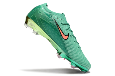Nike Air Zoom Mercurial Vapor 15 Elite FG Firm Ground Soccer Cleats - Green/Black/Red