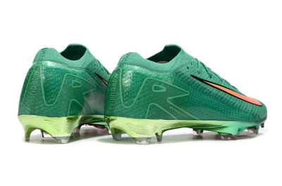 Nike Air Zoom Mercurial Vapor 15 Elite FG Firm Ground Soccer Cleats - Green/Black/Red