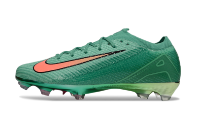 Nike Air Zoom Mercurial Vapor 15 Elite FG Firm Ground Soccer Cleats - Green/Black/Red