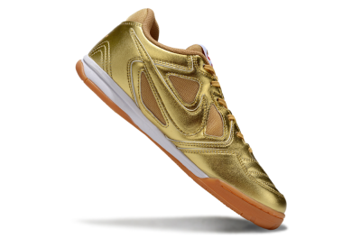 Supreme x Nike SB Gato IC Indoor & Futsal Soccer Shoes - Gold/White/Brown