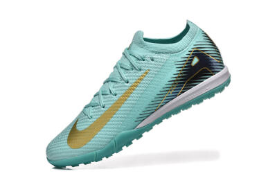 Nike Air Zoom Mercurial Vapor 16 Elite TF Artificial Turf Soccer Shoes - Jade/Gold/Black