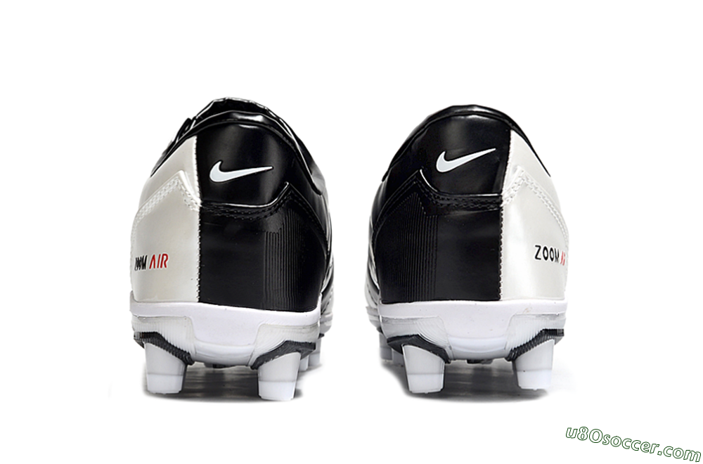 Nike Air Zoom Total 90 III FG Firm Ground Soccer Cleats - Beige/Black/White 5
