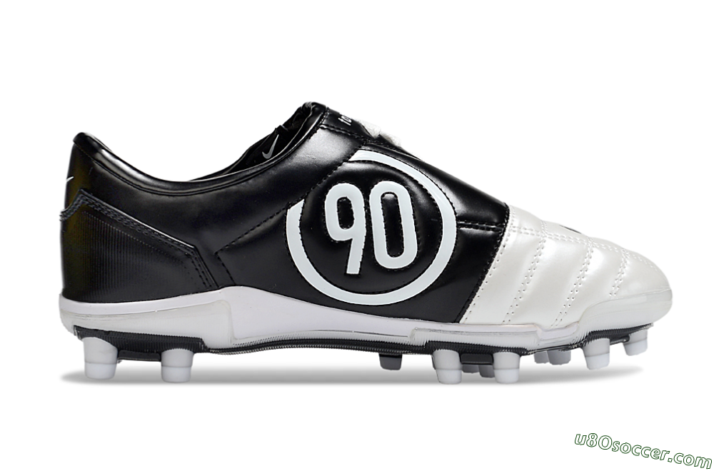 Nike Air Zoom Total 90 III FG Firm Ground Soccer Cleats - Beige/Black/White 7