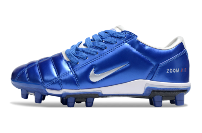 Nike Air Zoom Total 90 III FG Firm Ground Soccer Cleats - Blue/Silver/White