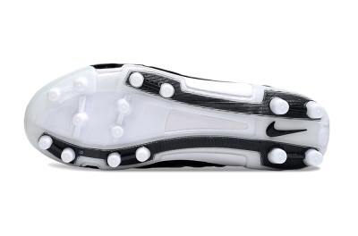Nike Air Zoom Total 90 III FG Firm Ground Soccer Cleats - Black/Silver/White