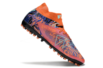 Puma Future 8 Ultimate MG Multi Ground Soccer Cleats - Orange/Pink/Blue