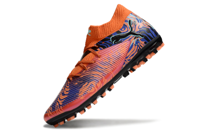 Puma Future 8 Ultimate MG Multi Ground Soccer Cleats - Orange/Pink/Blue