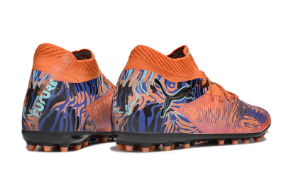 Puma Future 8 Ultimate MG Multi Ground Soccer Cleats - Orange/Pink/Blue