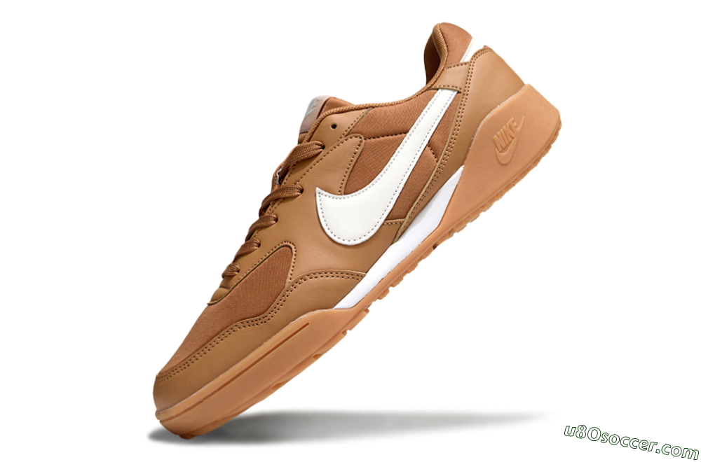 Nike Terra Manta TF Artificial Turf Soccer Shoes - Brown/White 5