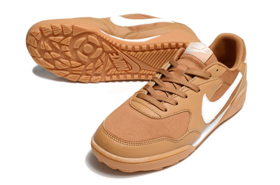 Nike Terra Manta TF Artificial Turf Soccer Shoes - Brown/White