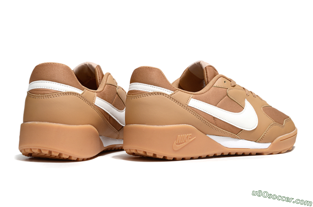 Nike Terra Manta TF Artificial Turf Soccer Shoes - Brown/White 6